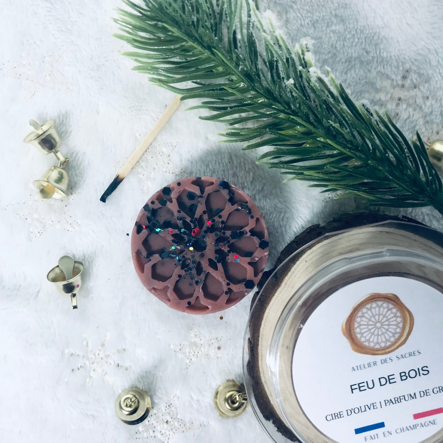 Le palet fondant - Feu de bois