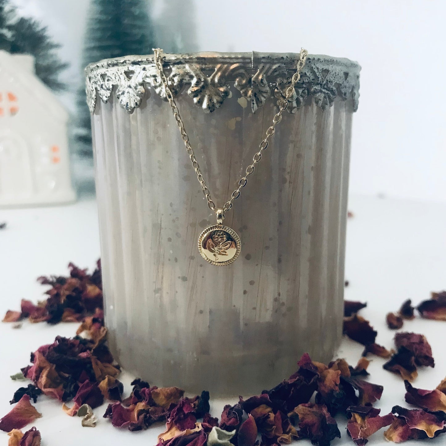 Bougie avec bijou - Antoinette