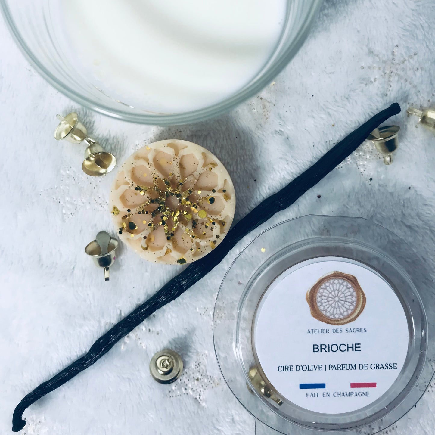 Le palet fondant - Brioche