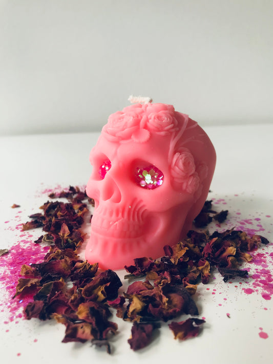 Edition Halloween - Bougie Lueur d'outre pink | Cerise Noire