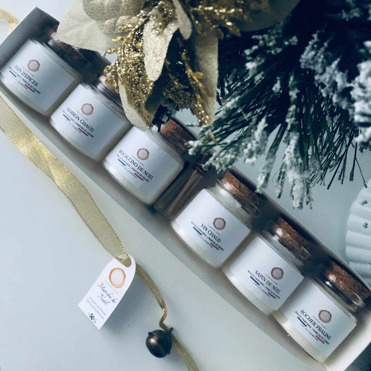 Bougies - Le marché de Noël