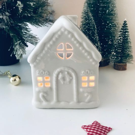 Photophore - La maison en pain d'épices