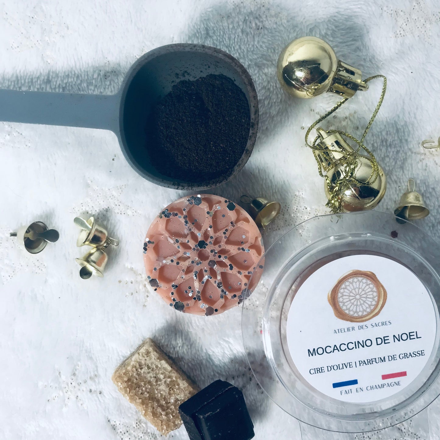 Le palet fondant - Mocaccino de Noël