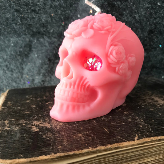 Edition Halloween - Bougie Lueur d'outre pink | Cerise Noire