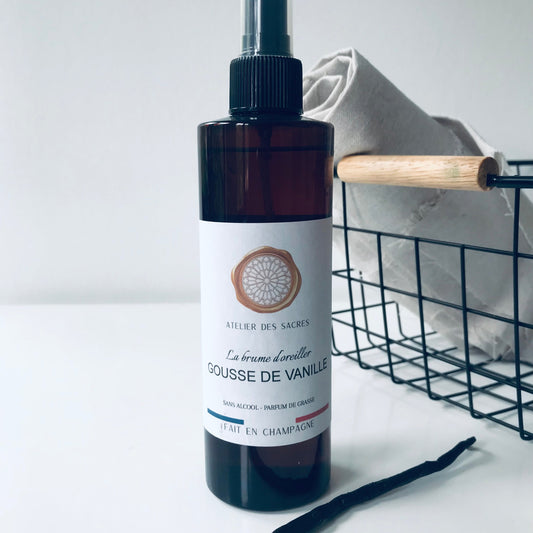 Brume d'oreiller - Gousse de vanille