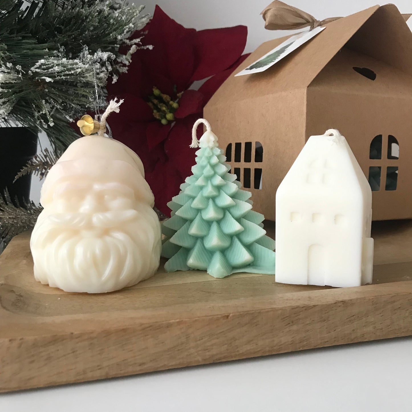 Bougies parfumées - la forêt enneigée