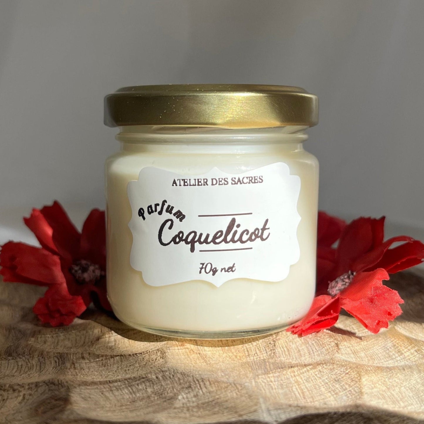 Bougie Parfumée Coquelicot